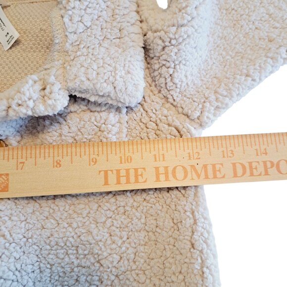 4/$20 Gerber Modern Moments Unisex Micro Plush Button Down Jacket Size 24 Months - Picture 9 of 10